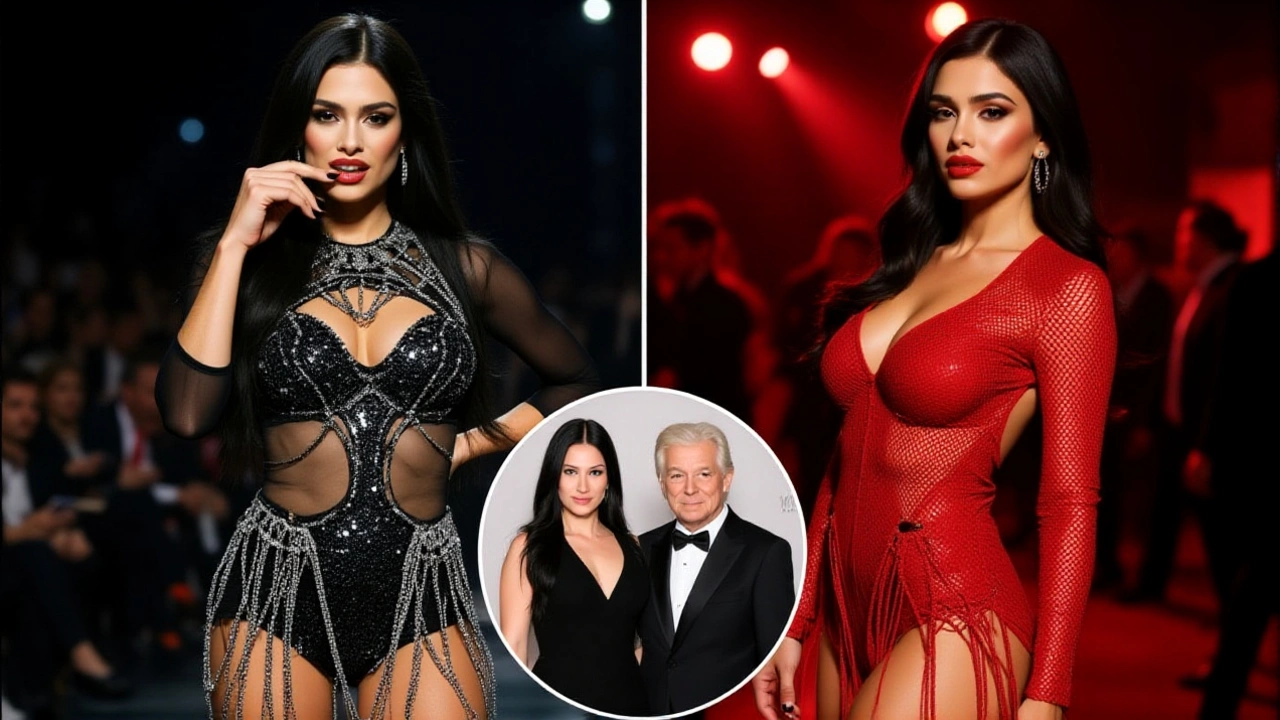 Amelia Gray Hamlin’s Back‑Side Dress Steals the Show at VS 2025